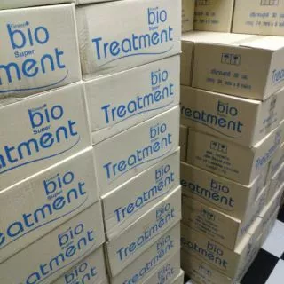 (2กล่อง 48ซอง)💎 Green Bio กรีนไบโอ ซุปเปอร์ ทรีทเมนท์ ครีมบำรุงผม (สีน้ำเงิน) หมักผม ผมเสีย ผมแห้ง ของแท้💯 *(2กล่อง)*