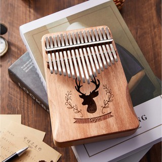 【Cega】17 key Kalimba Thumb Piano Acoustic Finger Piano Music Instrument เครื่องดนตรี คาลิมบา