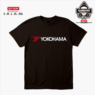 เสื้อยืด ลาย Yokohama Tyre Racing สําหรับยานยนต์