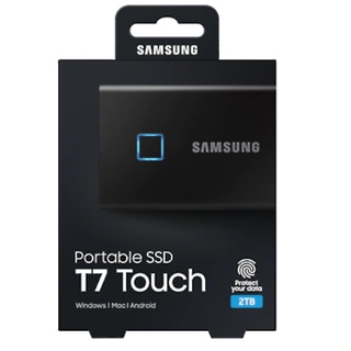 Samsung 2TB T7 Touch SSD USB3.2 (Black)