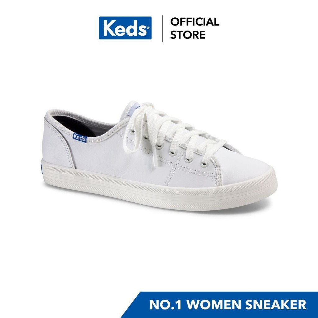 keds kickstart leather white