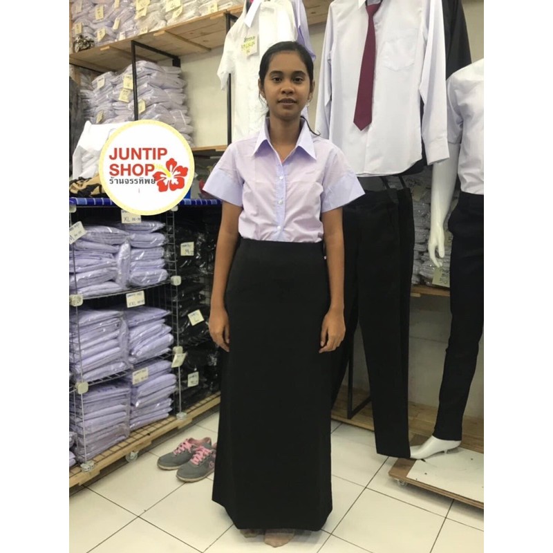 กระโปรงยาว36”นิ้วทรงเอไม่ผ่า/ทรงสวย - รูปที่ 4