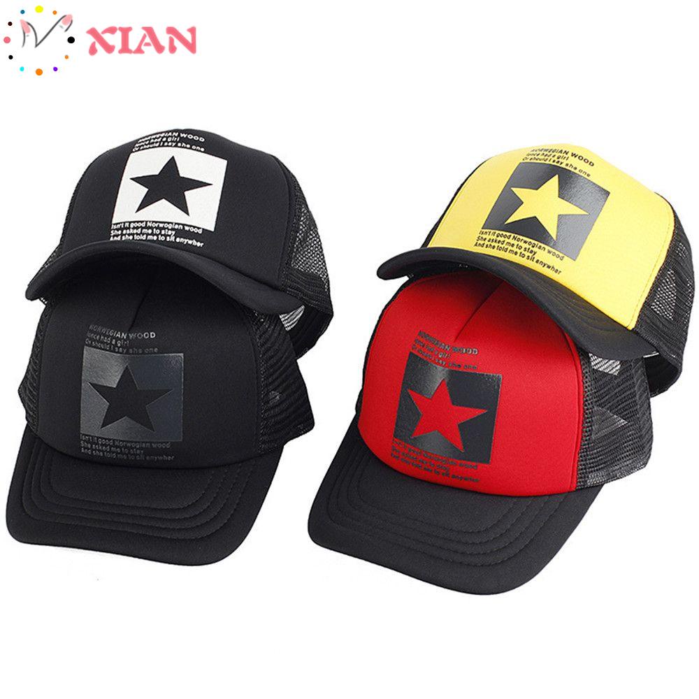XIANSTORE Summer Baseball Cap Adjustable Golf Cap Trucker Sports Hats Sunscreen Caps Fashion