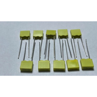 (5และ10ตัว)เก็บประจุฟิล์มโพลีโพรพีลีน Capacitors 100V คาปาซิเตอร์ 10nf,12nf,15nf,22nf,33nf,47nf,82nf,100nf ส่งด่วนจากไทย