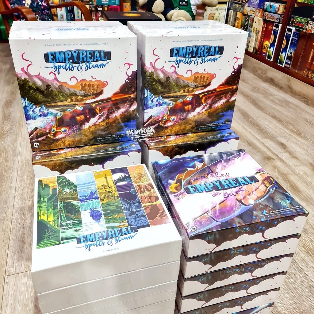 Empyreal : Spells & Stream "Kickstarter Deluxe Edition" + Expansion Board Game