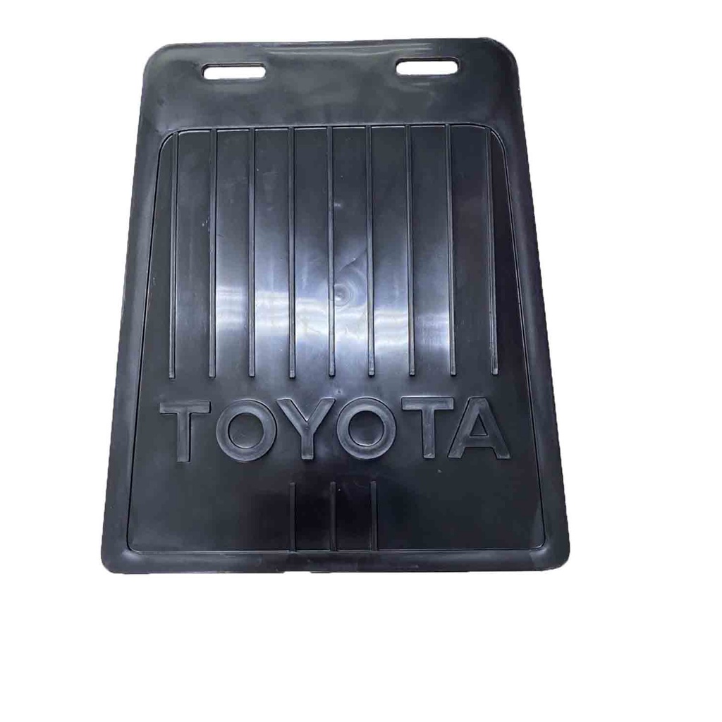 บังโคลน หน้า - หลัง Toyota Mighty-x ไมตี้เอ็กซ์ เก่า รถกระบะ 1 ชุด 4 ชิ้น พลาสติก แข็ง PV + ยาง เขียน TOYOTA