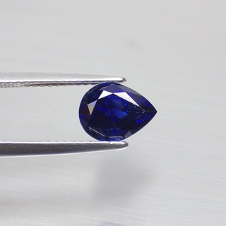 พลอย ไพลิน แซฟไฟร์ แท้ ธรรมชาติ ( Natural Deep Royal Blue Sapphire Cambodia ) หนัก 2.14 กะรัตs