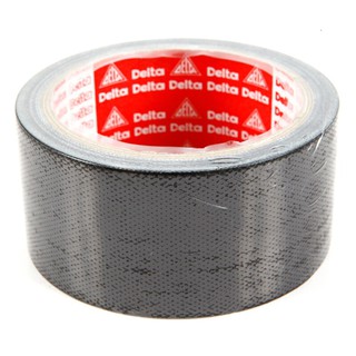 เทปผ้า 2 นิ้วx9 หลา สีดำ เดลต้า Cloth Tape 2  x 9 y. Black Delta