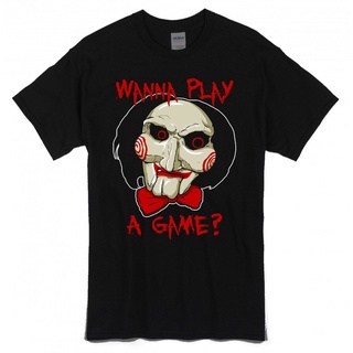 ขายร้อน Jigsaw Movie Sawhirt ใหม่ ** Halloween Horror Tshirt