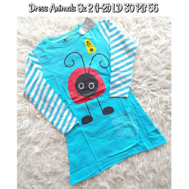 ANIMALS DRESS / ANIMALS TUNIC / MOMANKIDS DRESS / MOMANDS