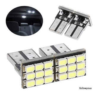 Folღ 2X T10 194 168 W5W 9 Led Smd 3528 โคมไฟสําหรับติดรถยนต์