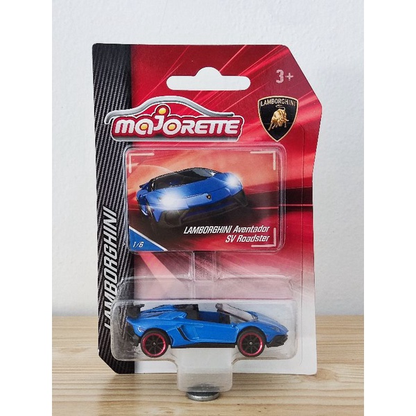 majorette lamborghini aventador svj roadster สีน้ำเงิน