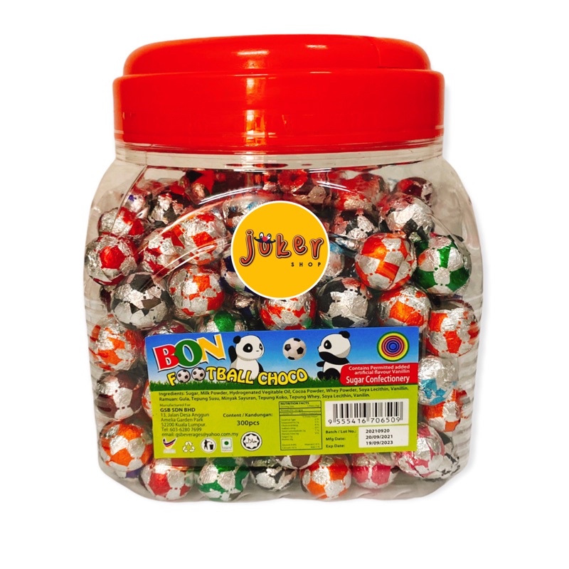 Football ช็อกโกแลต300ชิ้น ช็อคล้วน สินค้าขายดียอดฮิต