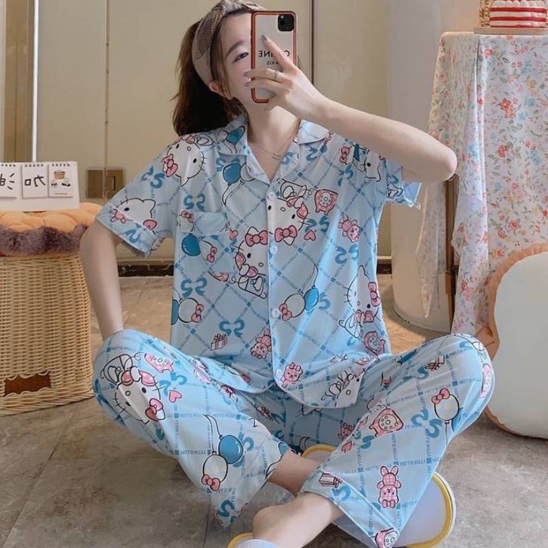 ชุดนอนลายการ์ตูนน่ารัก | Shopee Thailand