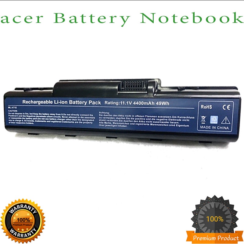 Acer แบตเตอรี่ Aspire 4710 รุ่น AS07A31 Battery Notebook แบตเตอรี่โน๊ตบุ๊ค Aspire 2930, 4310, 4520, 4530, 4540 4710