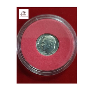 เหรียญอเมริกาLIBERTY ONE DIME 1957