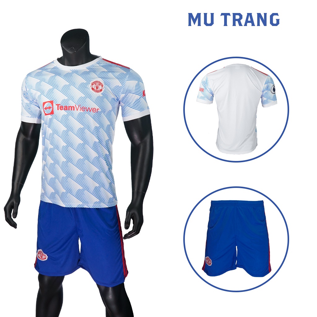MU CLUB FOOTBALL SHIRT - MANCHESTER UNITED (สีขาว) - PRINTED ON DEMAND - MANCHESTER UNITED CLUB SUIT