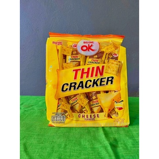 ขนมปังกรอบ ชนิดแผ่นสี่เหลี่ยม ตรา OK Thin Cracker