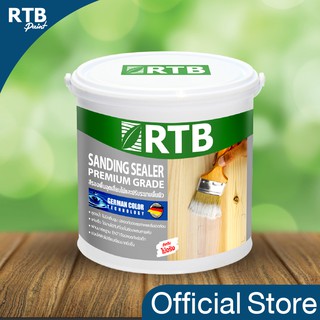 RTB Paint Sanding Sealer สีรองพื้นอุดเสี้ยนไม้และปรับระนาบพื้นผิว 1 gal.