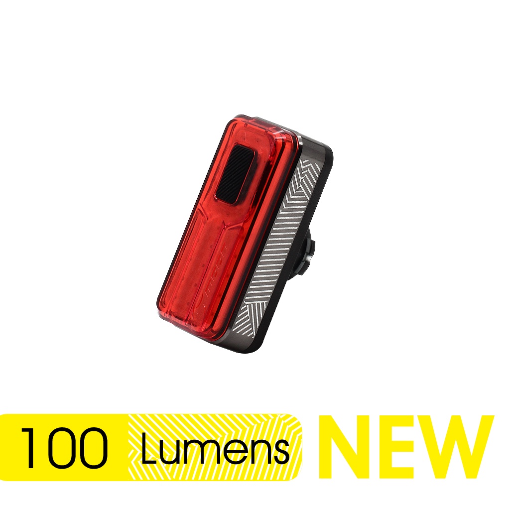 ไฟท้ายจักรยาน Moon รุ่น Helix Lite | ไฟท้าย 100 ลูเมน ชาร์จ USB