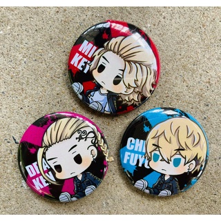 เข็มกลัดวัยรุ่นโตมัน พันธุ์เดือด โตเกียว รีเวนเจอร์ Pin Badge Tokyo Revengers