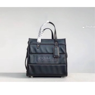 Coach Field Tote 22 Handbag smooth leather