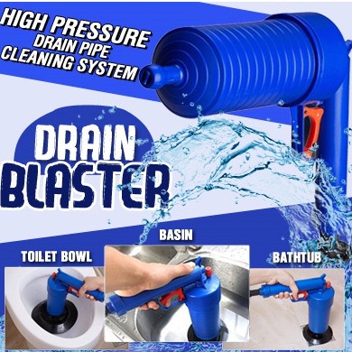 Krafter- 4 in 1Froleter, แรงดันสูง Air Drain Blaster, ปั๊มทําความสะอาดปั๊มห้องน้ําอาบน้ํา