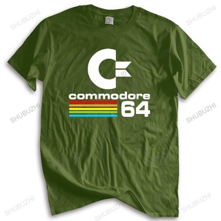 ถูกสุดๆมาใหม่ เสื้อยืด ผ้าฝ้าย ลาย Commodore 64 แฟชั่นฤดูร้อน สําหรับผู้ชาย ไซซ์ยูโร