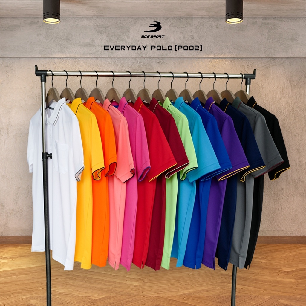 BCS SPORT قميص بولو Everyday — بنفسجي (S-8L) — صورة 4