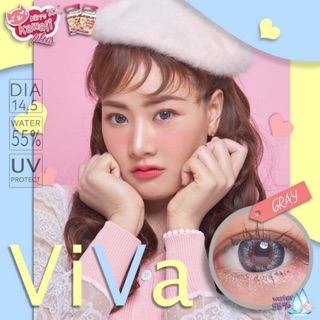 Viva gray พร้อมส่งค่าสายตา (kittykawaii)