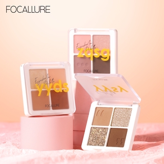 Focallure Secret Code พาเลทอายแชโดว์กันน้ําติดทนนาน