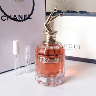 น้ำหอมยกขาสุดเย้ายวน jean paul gaultier so scandal edp.น้ำหอมแท้แบ่งขาย