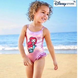 ชุดว่ายน้ำ แอเรี่ยล จาก อเมริกา : Disney Store  Ariel Swimsuit for Girls – The Little Mermaid