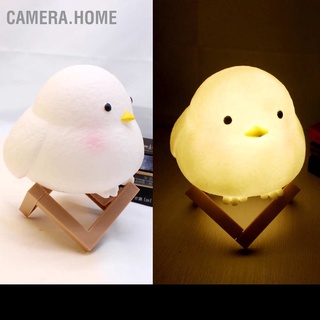 [คลังสินค้าใส]Camera.Home โคมไฟกลางคืน Led ซิลิโคน ลายการ์ตูนสัตว์น่ารัก สําหรับห้องนอนเด็ก