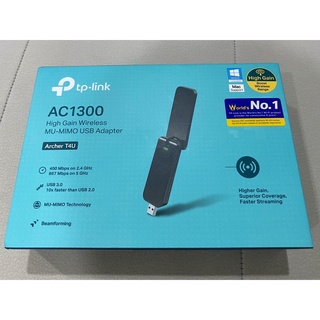 WIRELESS USB ADAPTER (ยูเอสบีไวไฟ) TP-LINK ARCHER-T4U DUAL BAND AC1200/AC1300