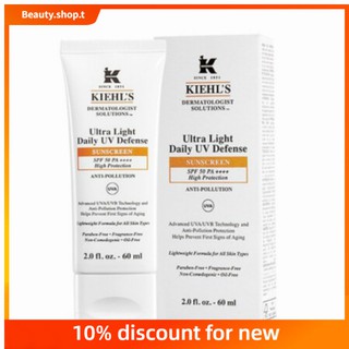 【 Beauty Shop 】Kiehls ครีมป้องกันรังสียูวี spf 50 pa+++60 มิลลิลิตร