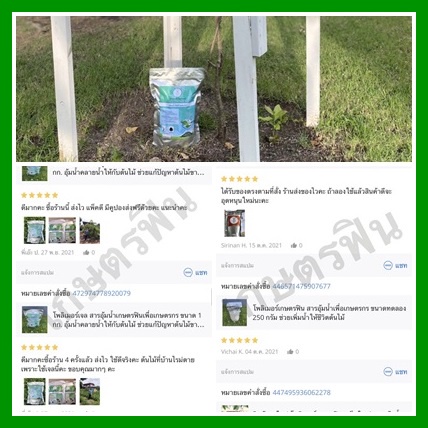 โพลิเมอร์ เม็ดกลาง สารอุ้มน้ำเกษตรฟิน ใช้แล้วฟิน จำนวน 5 กิโลกรัม สำหรับปลูกต้นไม้ เพื่อการเกษตรโดยตรง - รูปที่ 3