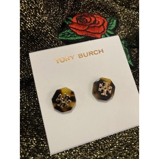 💋ต่างหูToryBurchลายเสือ✨สวยเปรี้ยวมั่น