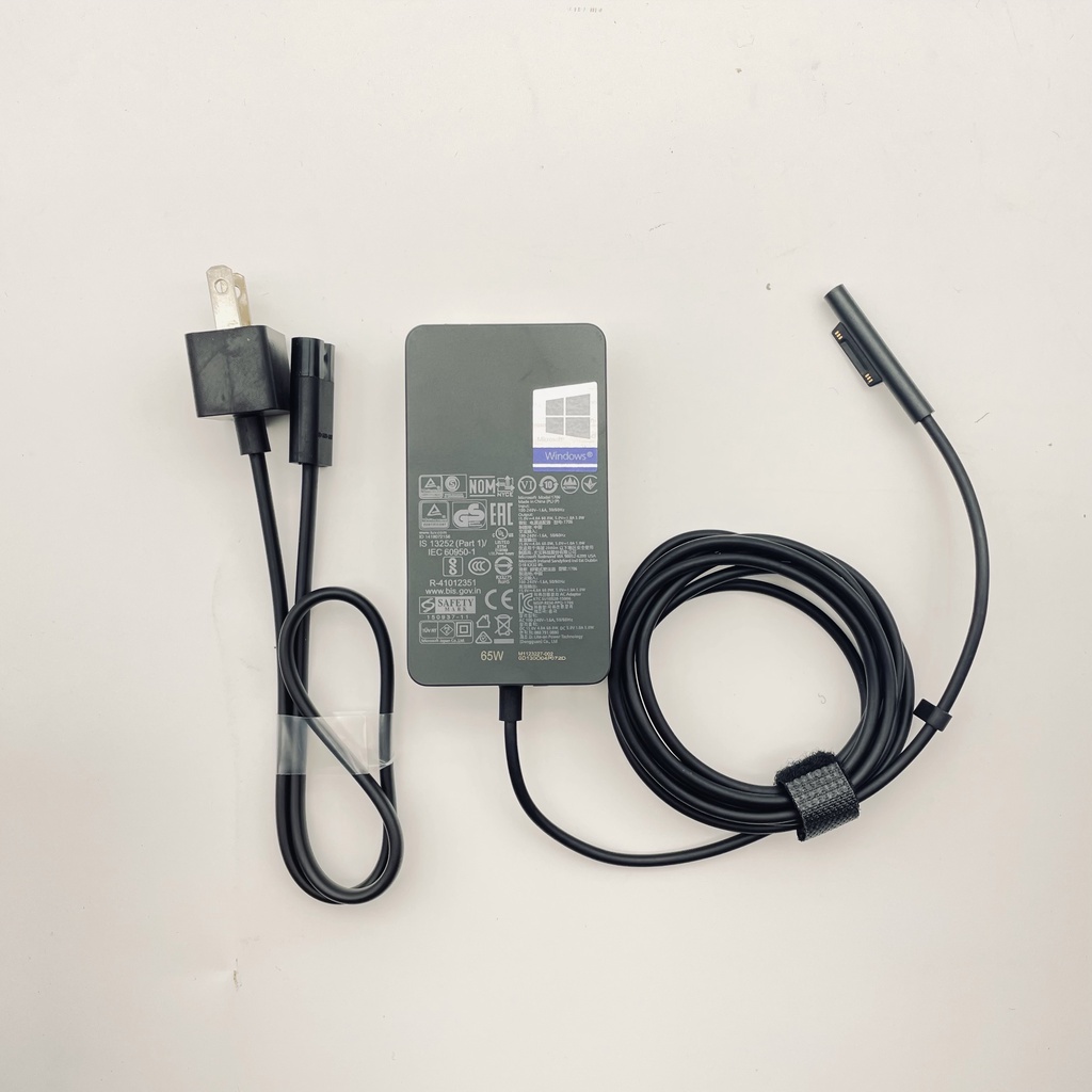 Microsoft Surface Pro Charger 65W สําหรับ Surface Pro 3/4/5/6/7 อะแดปเตอร ์ จ ่ ายไฟเข ้ ากันได ้ สําหรับทั ้ ง Microsoft Surface Book Laptop/แท ็ บเล ็ ต 6.6 Ft Cord
