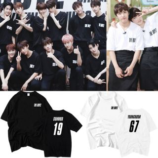 เสื้อยืด THE BOYZ ชื่อเมมเบอร์