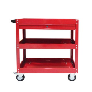 รถเข็นเครื่องมือช่างแบบมีลิ้นชัก DT-234 79x36x77 นิ้ว สีแดง TOOL CART WITH DRAWER DT-234 79X36X77"