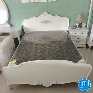 *** ส่งปทุมและกทมเท่านั้น *** เตียง Cottage Rose 5ฟุต