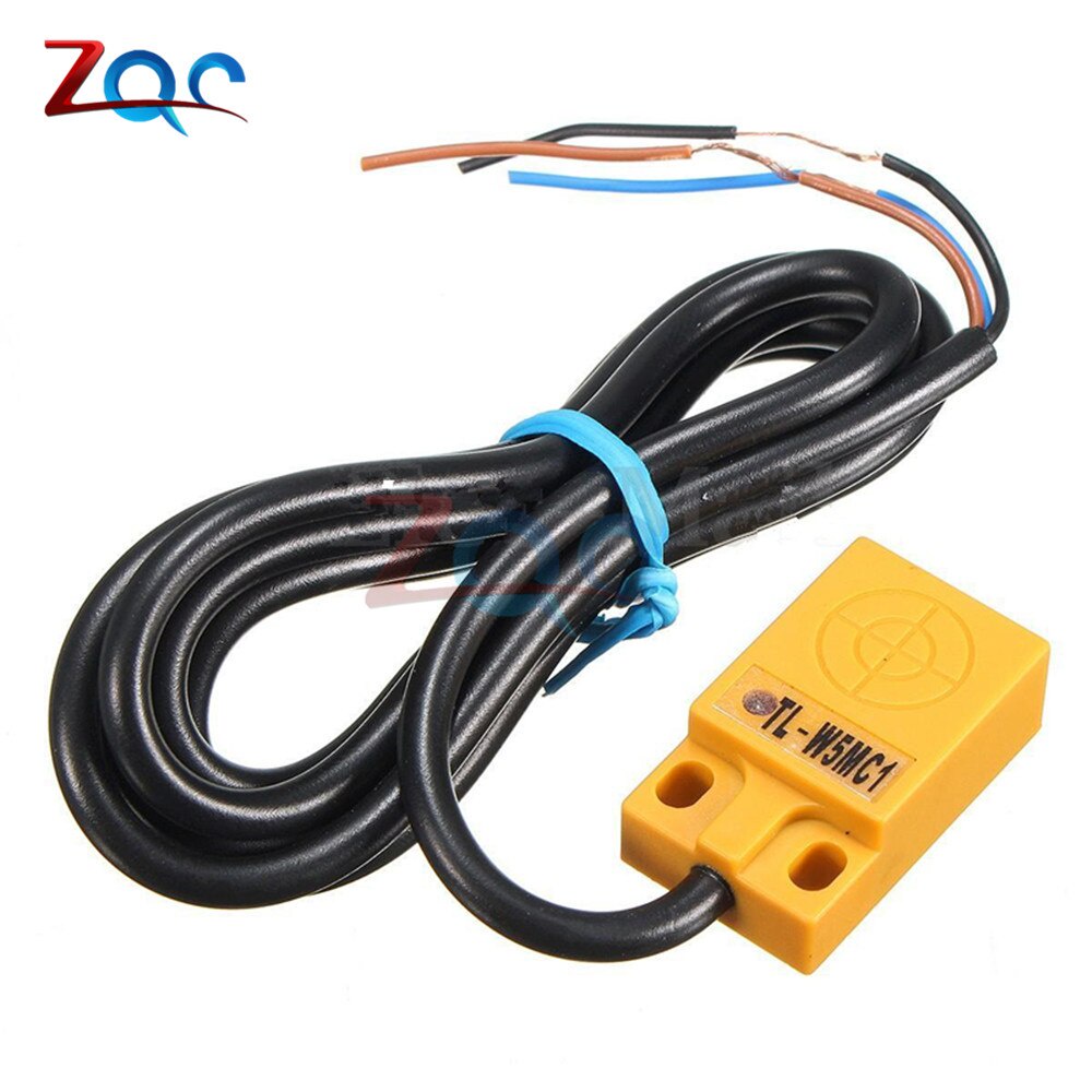 Tl-w5mc1 สวิตช์ตรวจจับเซนเซอร์เหนี่ยวนํา 5 มม. 3 สาย NPN DC 6-36V 12V relandor20210822