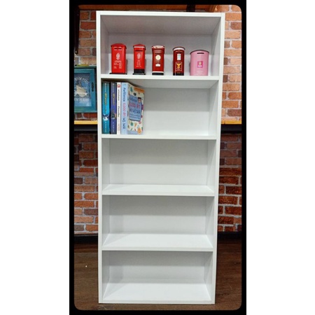 ชั้นวางหนังสือการ์ตูน​ ตัวใหญ่ 5​ ชั้น​  ( ก/ลึก16​ x​ ย50​ x​ ส​ 120​ ซม.​)​