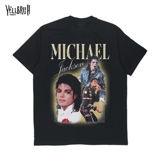 เสื้อยืด พิมพ์ลาย Michael Jackson สไตล์วินเทจ