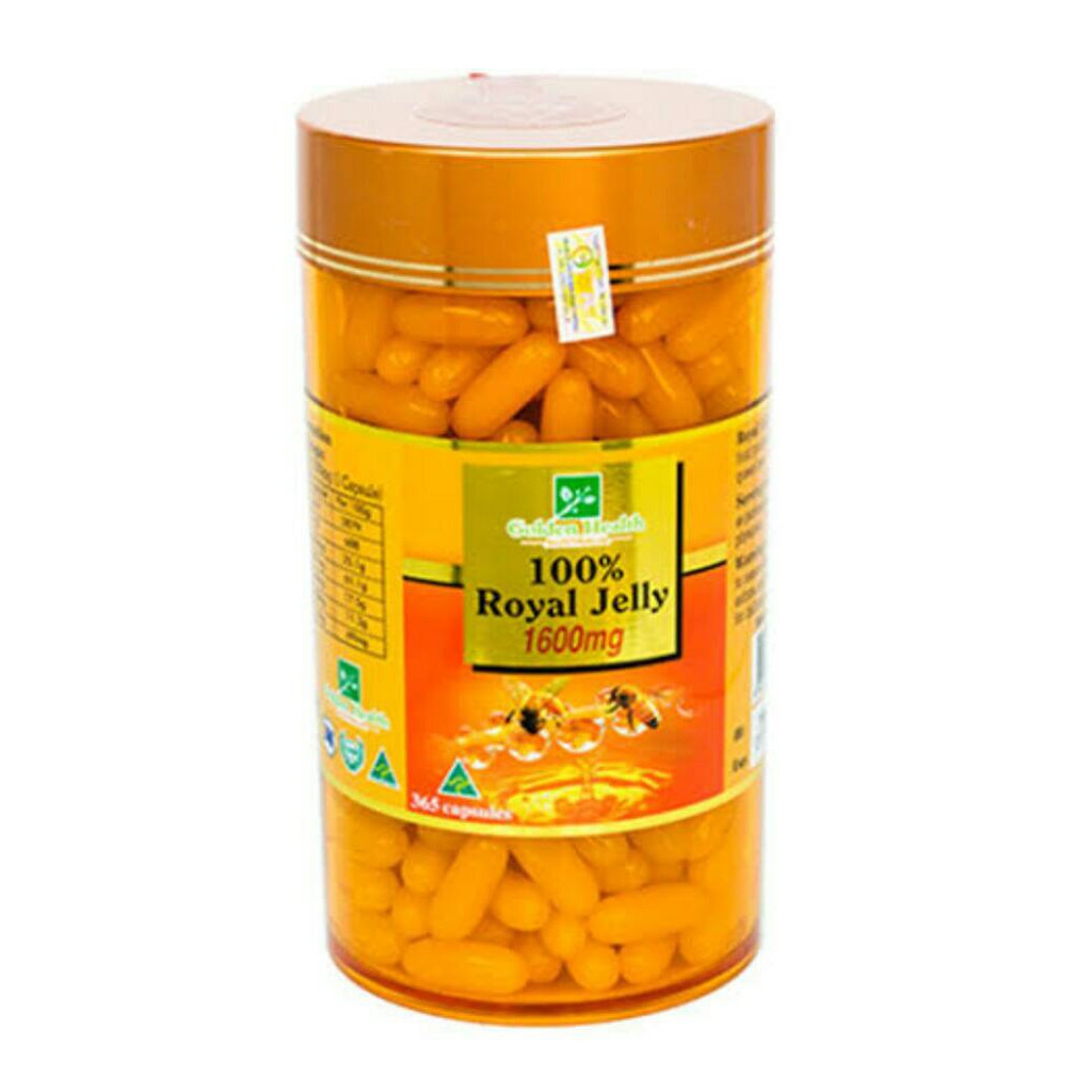 &NATURA B ROYAL JELLY 👑 🐝นมผึ้งเข้มข้น💦 1600 mg 6% 100 เม็ด