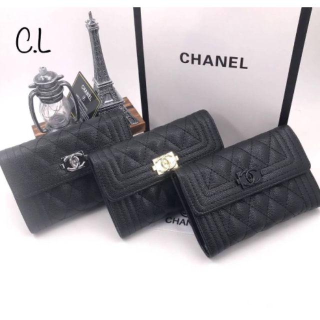 กระเป๋าสตางค์ใบสั้นแบรนด์ Chanel