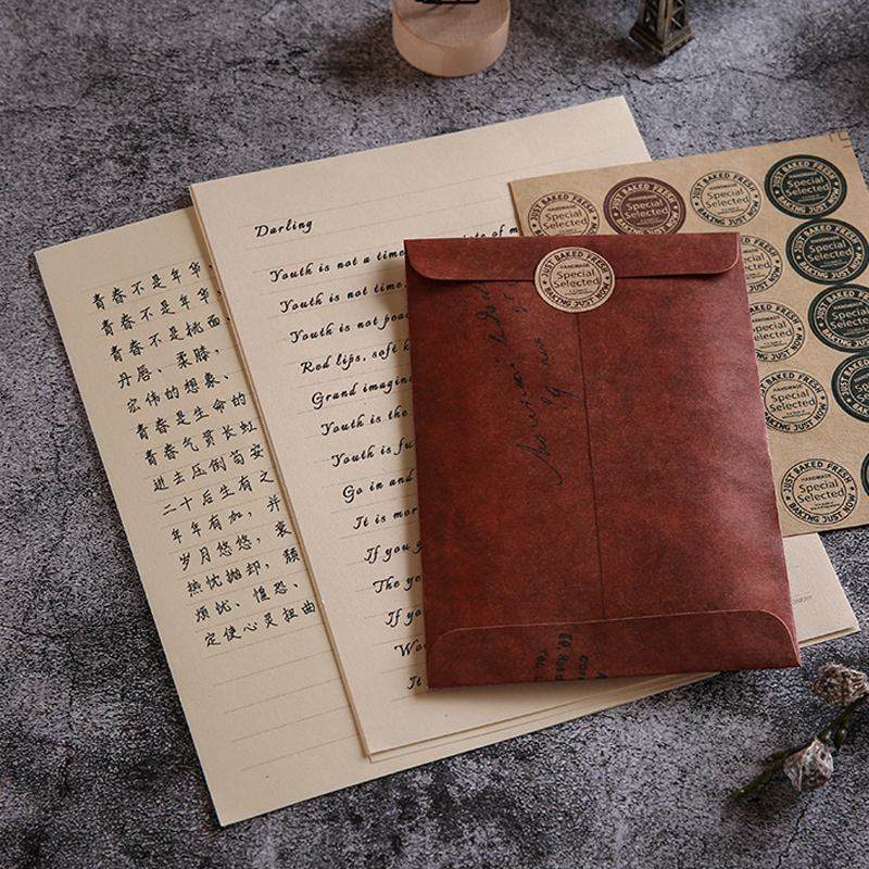 สติ๊กเกอร์ซีลกระดาษ A5 สไตล์จีนย้อนยุค