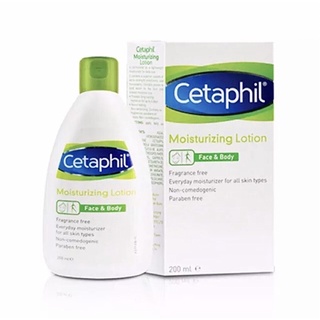 🔥ถูกที่สุด พร้อมส่ง🔥Cetaphil Moisturizing Lotion 200มล. เซตาฟิล มอยส์เจอไรซิ่ง โลชั่น บำรุงผิวหน้า ผิวกาย 200มล.ของแท้💯%