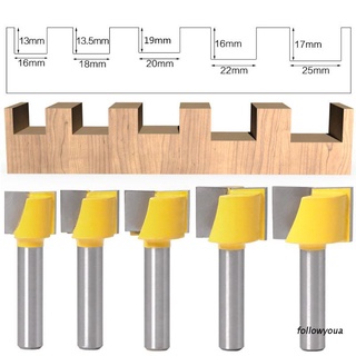 folღ 8mm Shank Bottom Cleaning Router Bit Solid Carbide Engraving Milling Straight Trimmer Cutter Spindle Woodworking Tools